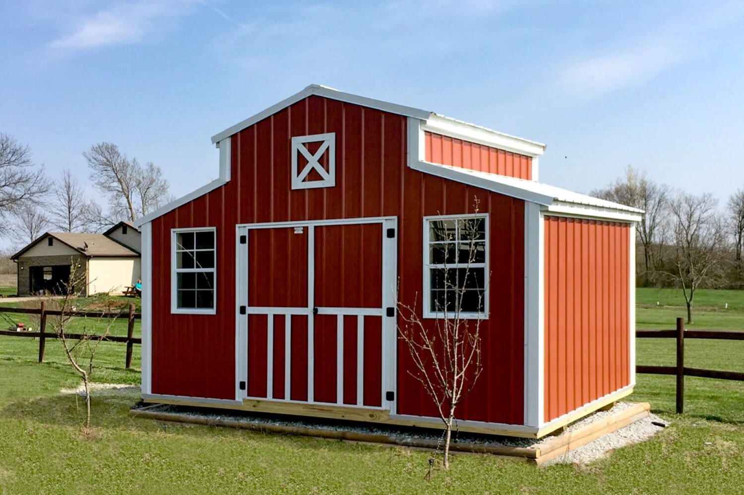 12x32 storage sheds with plumbing options