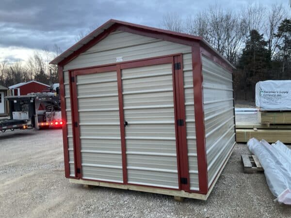8 x 12 Economy Utility Shed