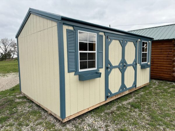 10 x 16 Side Utility Shed