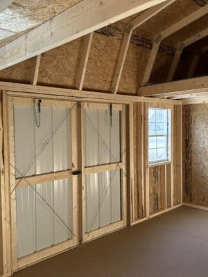 10 x 16 Side Lofted Barn