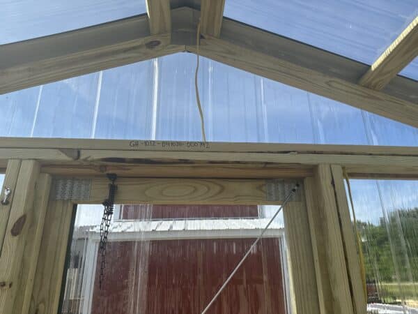 10 x 12 GreenHouse Clear Panel