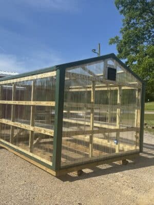 10 x 12 GreenHouse Clear Panel