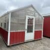 12 x 20 Green House Dual Wall & Wainscote