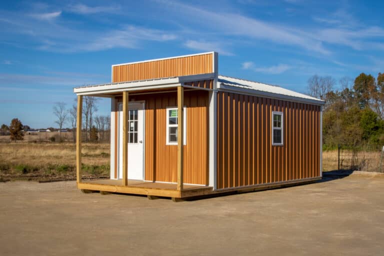 prefab cabins with porches in thayer mo